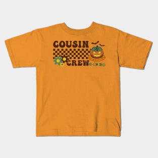 Cousin Family Halloween Pumpkin Kids T-Shirt